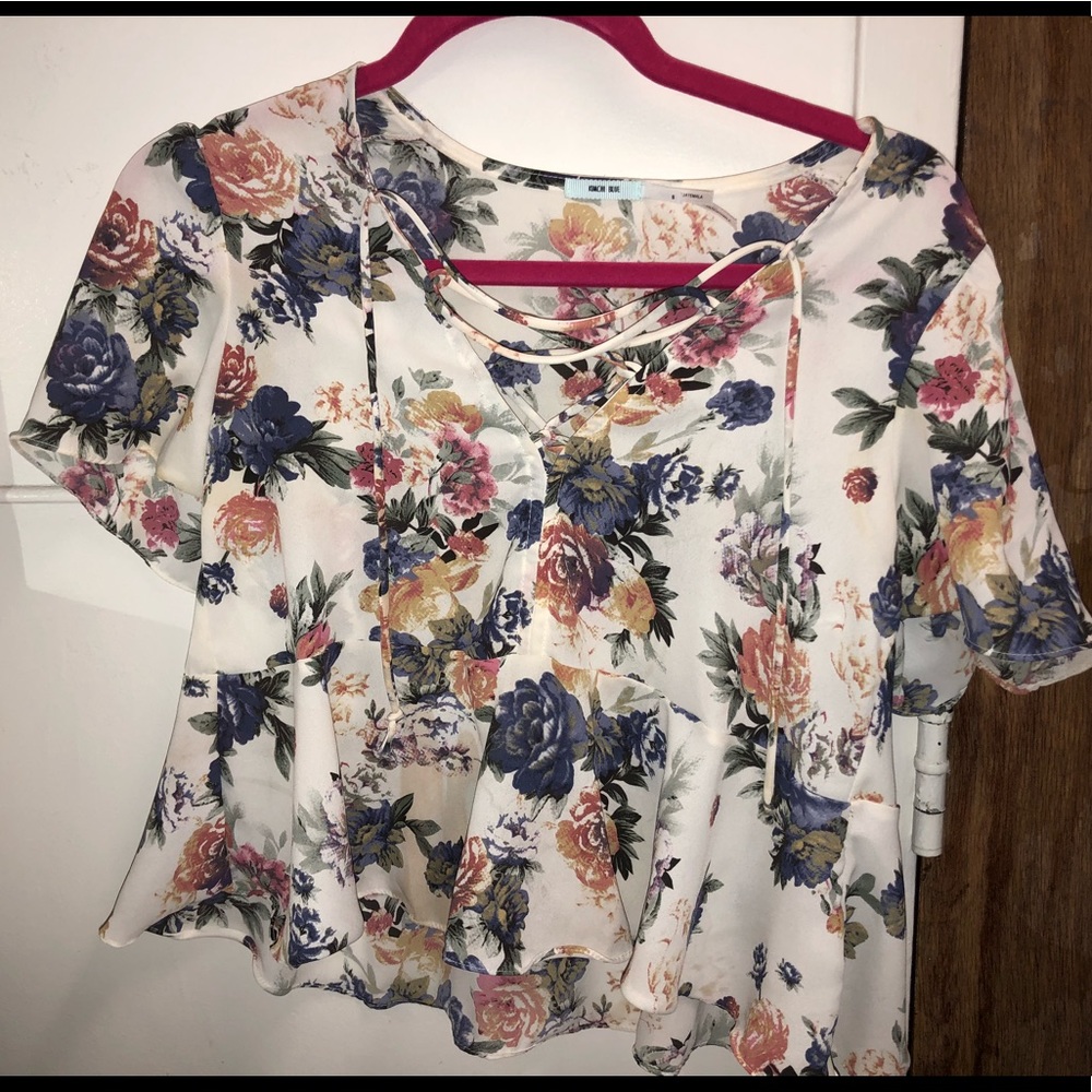 Urban outfitters flower top